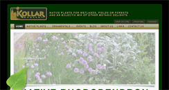 Desktop Screenshot of kollarnursery.com